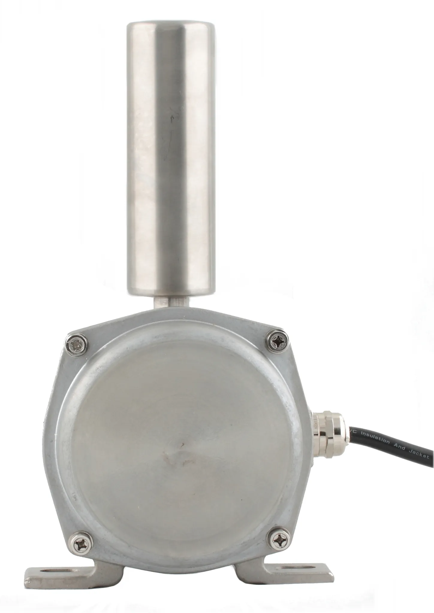 Датчик контроля схода ленты в корпусе из нерж. стали, -40...+75С, 250 VAC, 10 A, IP67, 2 релейных выхода, материал контактного ролика - нерж. сталь