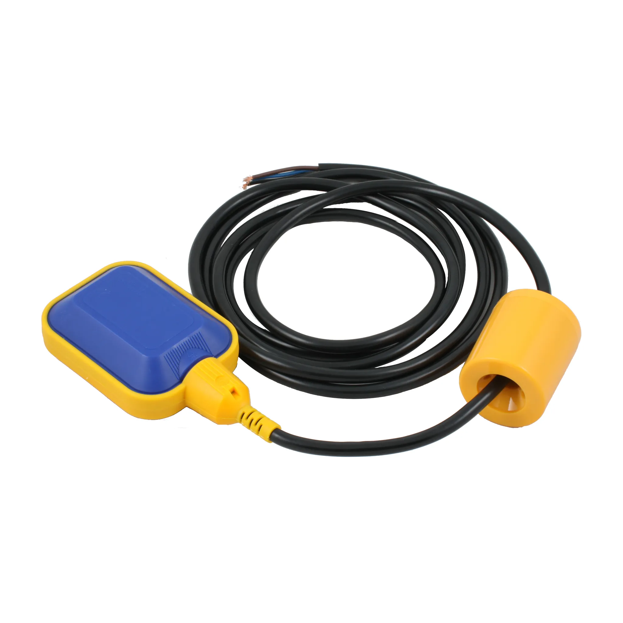 Поплавковый датчик уровня жидкости, исполнение на кабеле 10 м, -10 +80 С, поплавок, кабель- полипропилен