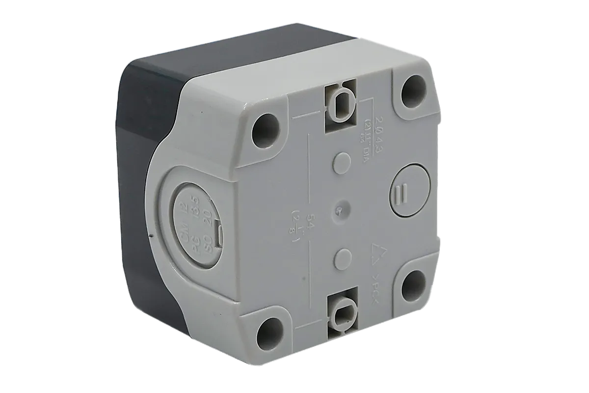 Корпус кнопочного поста, 1 место, серый, IP67