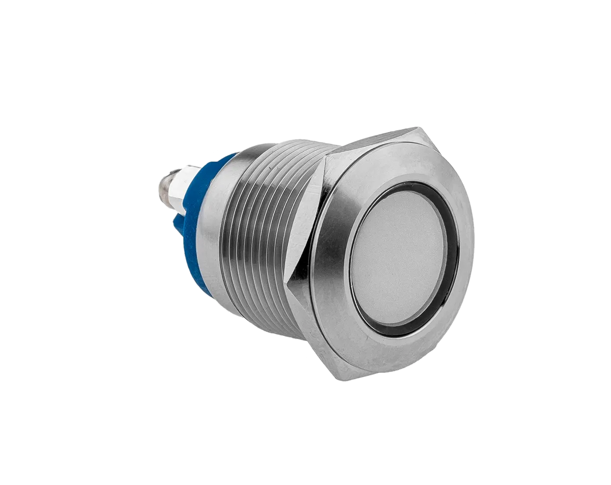 Сигнальная лампа белая, 220В AC, IP67