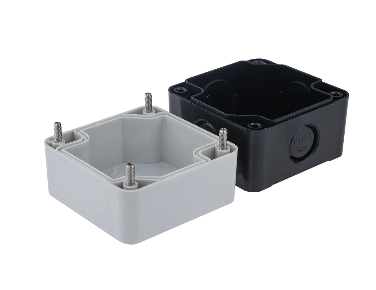 Корпус кнопочного поста, 1 место, серый, IP54