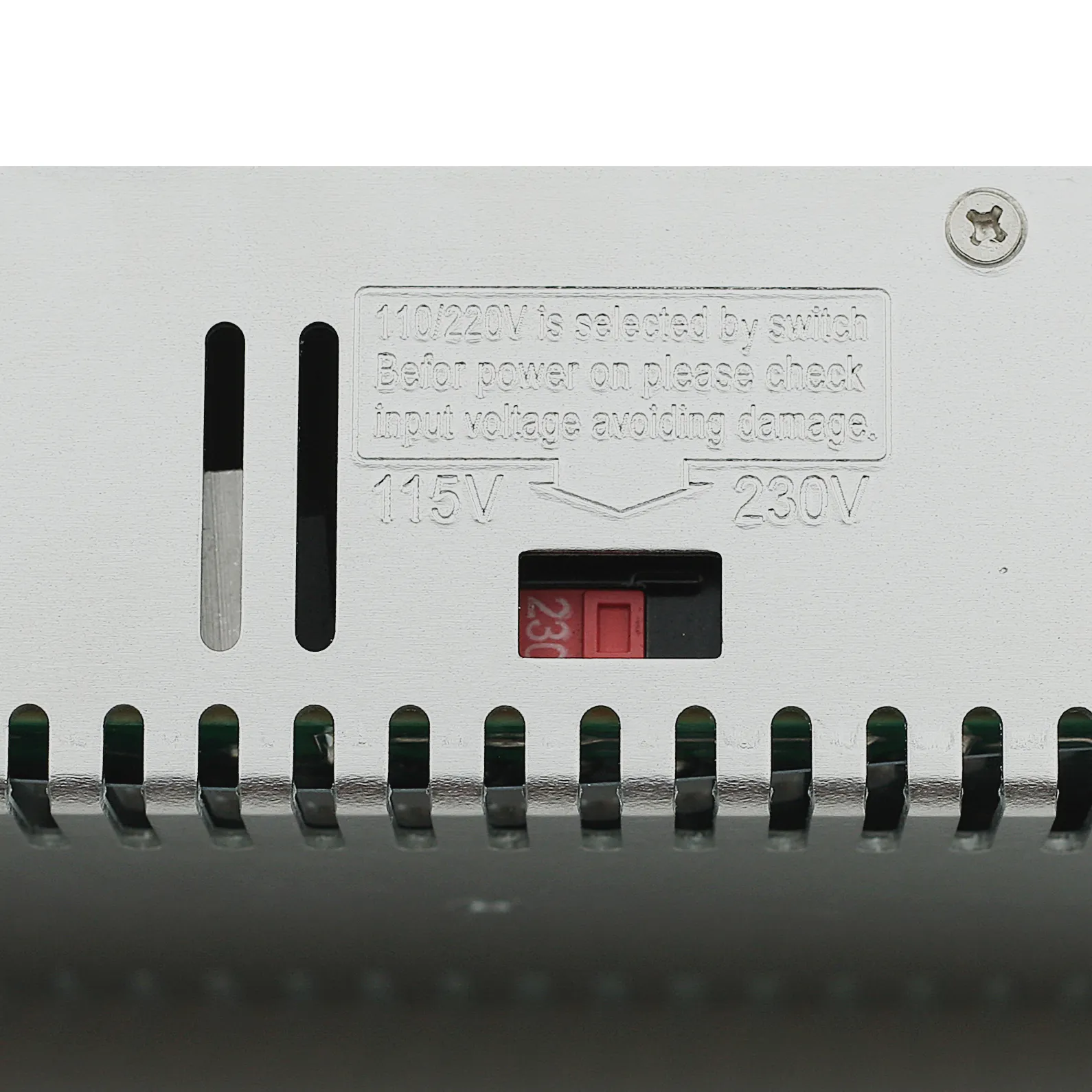 Источник питания INNOCONT. Вход: 220VAC, 4.5А, выход: 400W, 24VDC, 16.5A, -10 +50С, IP20,типы защиты: КЗ, перегрузка, перенапряжение SB-P-400-24
