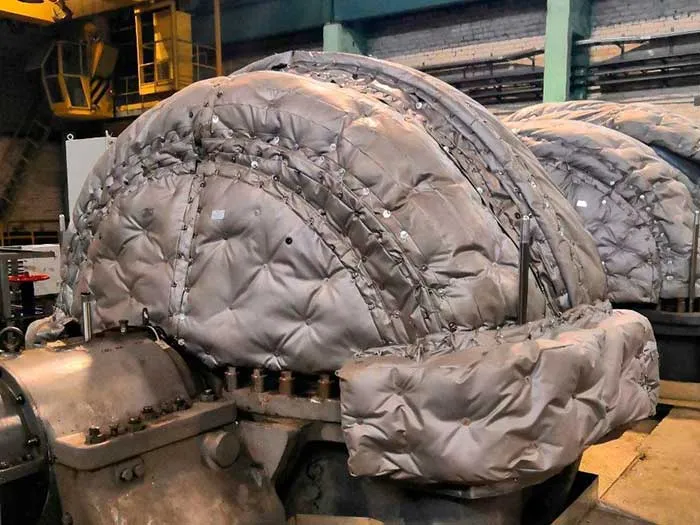 Термочехол на турбине