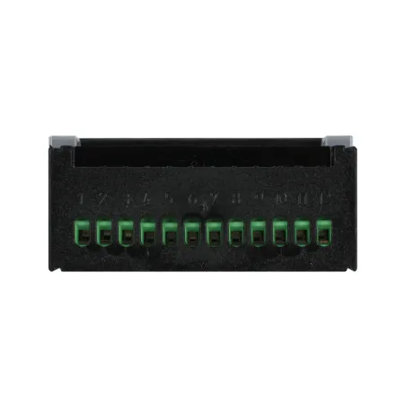 Температурный контроллер для управления охлаждением/размораживанием, 4 разряда, 77х35х61 мм, NTC, выходы реле на компрессор и охладитель, ON/OFF, 230VAC, комплектный фиксатор