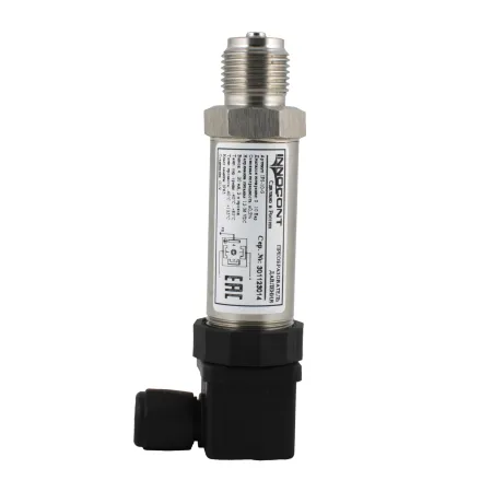 Преобразователь давления IPS-10-М, диапазон 0...10 бар, точность 0,5%, -40 +125 С, 12-36 VDC, IP65, разъем DIN