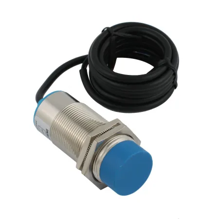 INNOCONT Емкостный датчик, M30x1,5, L=78 мм, зона срабатывания 15 мм, -25 +60 С, 12…24 VDC, IP65, выход: NPN NO, макс. ток 200 мА, кабель 2 м SC-30N15C