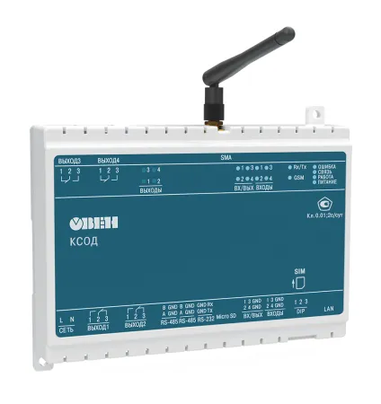 КСОД ОВЕН контроллер для учета ресурсов