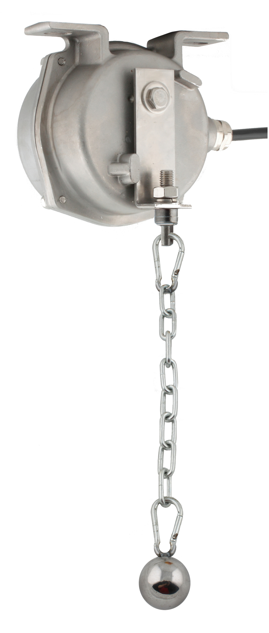 Датчик наличия препятствия на конвейерной ленте в корпусе из нерж. стали, -40...+75С, 250 VAC, 10 A, IP67, релейный выход, штанга с лопаткой 650...950 мм, нерж. сталь/каучук