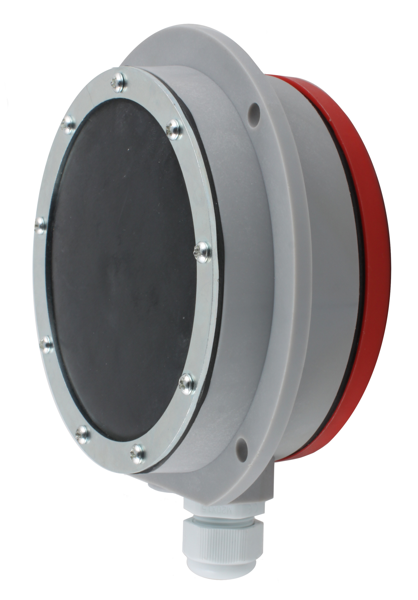 Мембранный датчик подпора для сыпучих материалов в пластиковом корпусе (аналог AKO-5330), -40 +80 С, IP54, чувств. от 300 г/л; соединение- фланец D=155 мм, мембрана- NBR, выход- реле SPDT